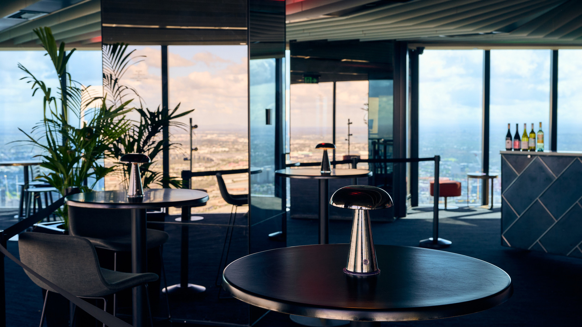 Melbourne Skydeck Event space cocktails style