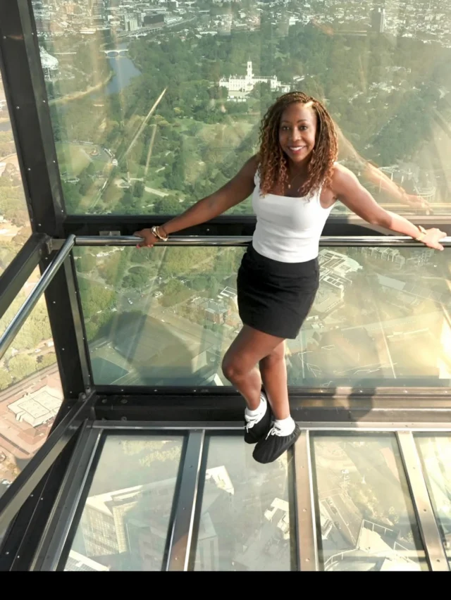 Take your Melbourne adventure to the Edge. ✨
Experience The Edge at Melbourne Skydeck — a world-first thrill that suspends you in a transparent glass cube, nearly 300 metres above the streets of the city. With nothing but glass beneath your feet and the skyline stretching endlessly around you, it’s where adrenaline meets awe.
Step out. Feel the rush. See Melbourne like you’ve never seen it before. This is more than a view — it’s a heart-racing experience you won’t forget. 💫 

📸 @mschristinakay 🙌

🎟 With our Love Locals Offer, for a limited time only you can get general admission + The Edge and Voyager Theatre experience for just $40! 
T&Cs apply. Head to the website for further details. 

#MelbourneSkydeck #TheEdge #MelbourneViews #SummerInMelbourne #WhatsonMelb
