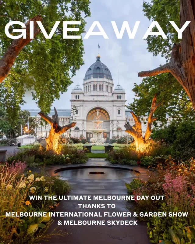 🌸 From Bloom to Sky Giveaway! 
Together with @melbflowershow, we’re giving you the chance to WIN the ultimate Melbourne day out!

The Prize:
A perfect pair of city and floral experiences for 2:
• 2 x General Admission tickets to @melbflowershow for Saturday 28 March 🌺 — the largest flower and garden show in the Southern Hemisphere!
• 2 x GA tickets to @melbourneskydeck 🏙️ — experience Melbourne from the highest observation deck in the Southern Hemisphere.
Take in Melbourne’s skyline from above, then wander through spectacular floral installations — an unforgettable day for you and a friend!

✨ HOW TO ENTER
1️⃣ Like this post
2️⃣ Tag your favourite flower-loving friend 🌷
3️⃣ Follow @melbourneskydeck and @melbflowershow

📅 Giveaway is now open and closes Sunday 22 March at 7pm. Winner will be notified via DM on Monday 23 March.

T&Cs:
@Melbflowershow tickets can only be redeemed on Saturday 28 March
Not transferable, exchangeable, or redeemable for cash.
Open across Instagram & Facebook, 1 winner only.
Giveaway is not affiliated with Instagram or Facebook.

#melbourneskydeck #melbflowershow #melbournegiveaway #giveawaymelbourne #melbourne