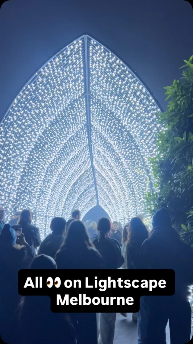👀 All eyes on @lightscapeau! ✨

The much-loved after-dark experience returns to the @royalbotanicgardensvic from today, transforming the gardens into a breathtaking wonderland of light, colour and sound. ✨

From dazzling light installations and glowing pathways to immersive soundscapes, Lightscape is one of Melbourne’s most magical winter experiences — and from Melbourne Skydeck, you can spot the spectacular trail lighting up the city below. 🌃

Whether you’re visiting Lightscape or taking in the views from 88 floors above the city, there’s never been a better time to see Melbourne shine. ✨

📍 Lightscape at Royal Botanic Gardens Melbourne
📍 Melbourne Skydeck

#Melbourneskydeck #lightscapeau #whatsonmelb #visitmelbourne #melbourne