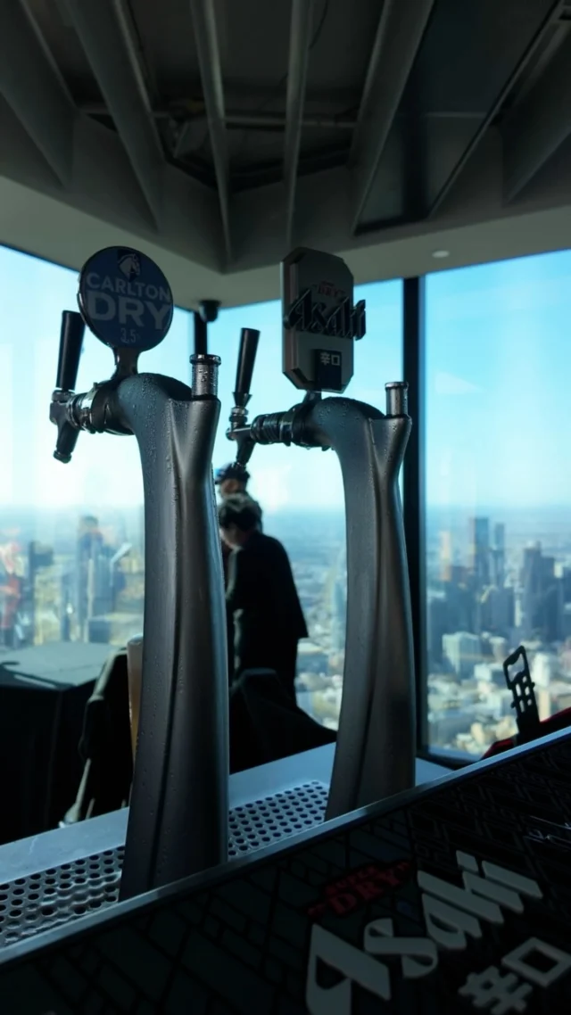 🏆 Footy Fever has hit Melbourne Skydeck. 🏉
AFL Grand Final weekend is here and @melbourneskydeck is getting into the spirit of it all.

🍺 Pull up a seat at our pop-up @asahisuperdry_au bar, high above the city
🥧 Dig into game-day favourites, from pies and chips to footy-inspired bites
🎡 Take a spin on our Spin to Win wheel for your chance to score prizes
🌆 Soak up Melbourne’s best views from the Southern Hemisphere’s highest observation deck

And the best part? Our Footy Fever* offer means tickets are only $25* — including Skydeck admission + a house beer or wine.

Round up your mates, head into the city and take your AFL Grand Final weekend to new heights.

*T&C’s apply and offer only available until 30 September.

🎥 by @thecreativeoutlet__ 

#melbourne #whatson #melbourneskydeck #afl #grandfinalweekend