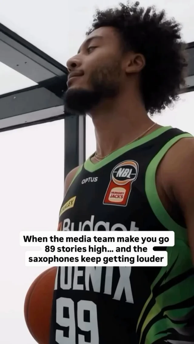 When @semelbphoenix and @melbunited recently visited @MelbourneSkydeck and @89_eureka … things got LOUD. 🏀🎷😂

@dshawnschwartz5 and @josh__oduro even braved The Edge, our transparent glass cube that suspends you nearly 300 meters above the ground! 

Not your average Skydeck experience - but we’re here for it. 😅

Would you brave The Edge?

📍 Melbourne Skydeck 

🎥 by @semelbphoenix 

#melbourneskydeck #visitmelbourne #theedge #melbourne #whatsonmelbourne